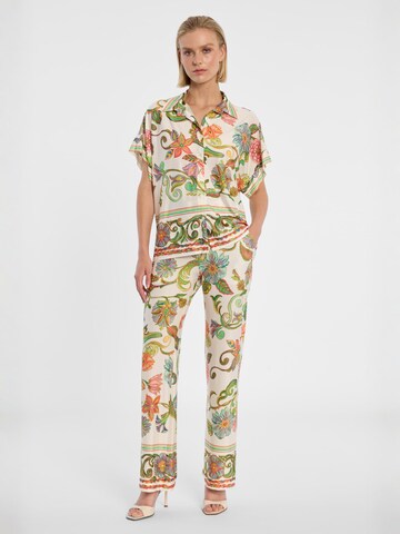 Ana Alcazar Regular Broek ' Donia ' in Groen