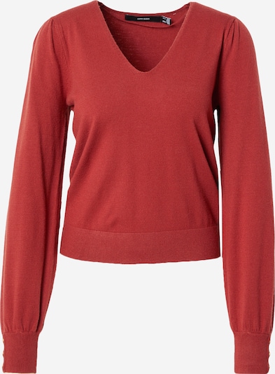 Megztinis 'VMHOLLYKARIS' iš VERO MODA, spalva – tamsiai raudona, Prekių apžvalga