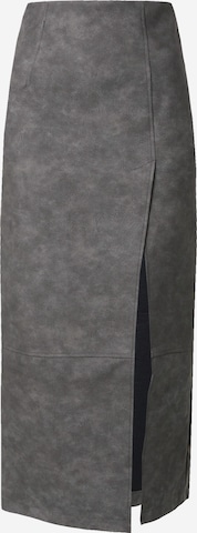 TOPSHOP Skirt in Grey: front