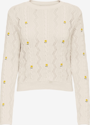 ONLY Свитер 'ONLRITA' в Бежевый: спереди