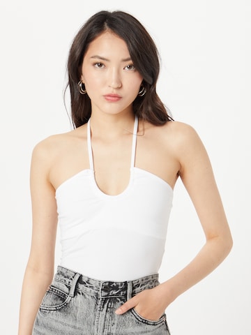 HOLLISTER Top in Wit: voorkant