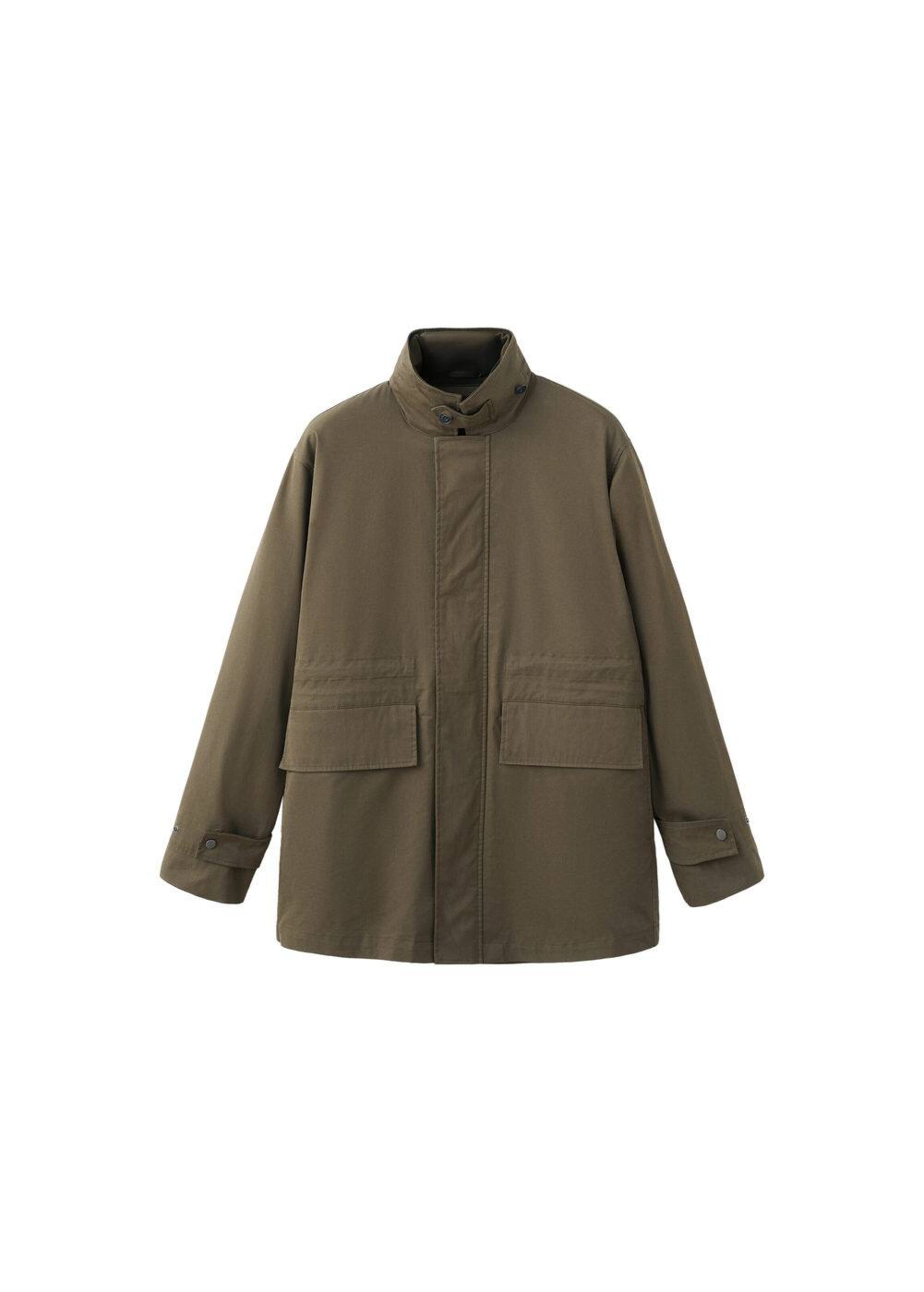 MANGO MAN Between-Seasons Parka 'Pardo' in Olive, Item view