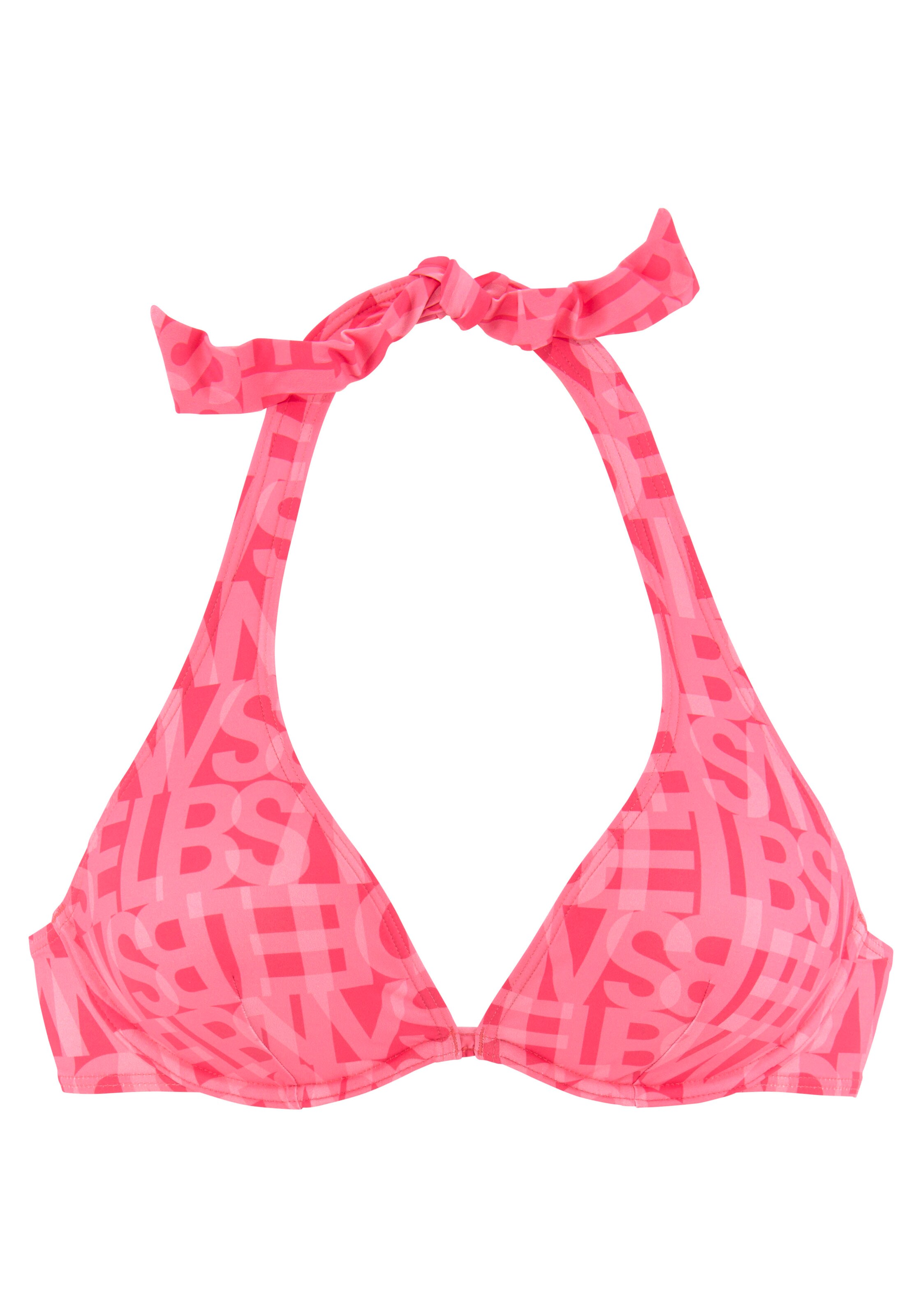 Top per bikini di Elbsand in rosa: frontale