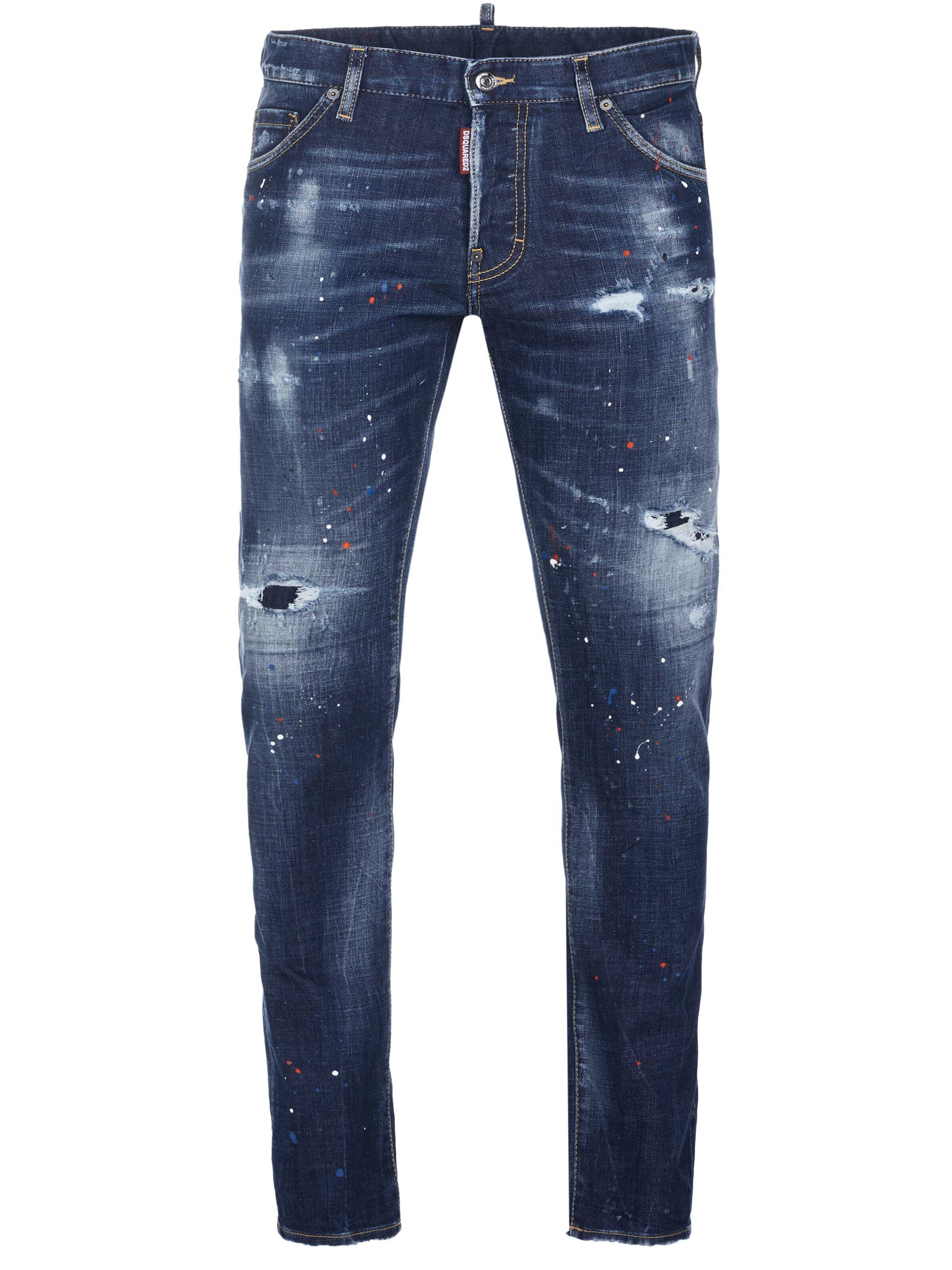 DS2 Slim fit Jeans in Blue: front