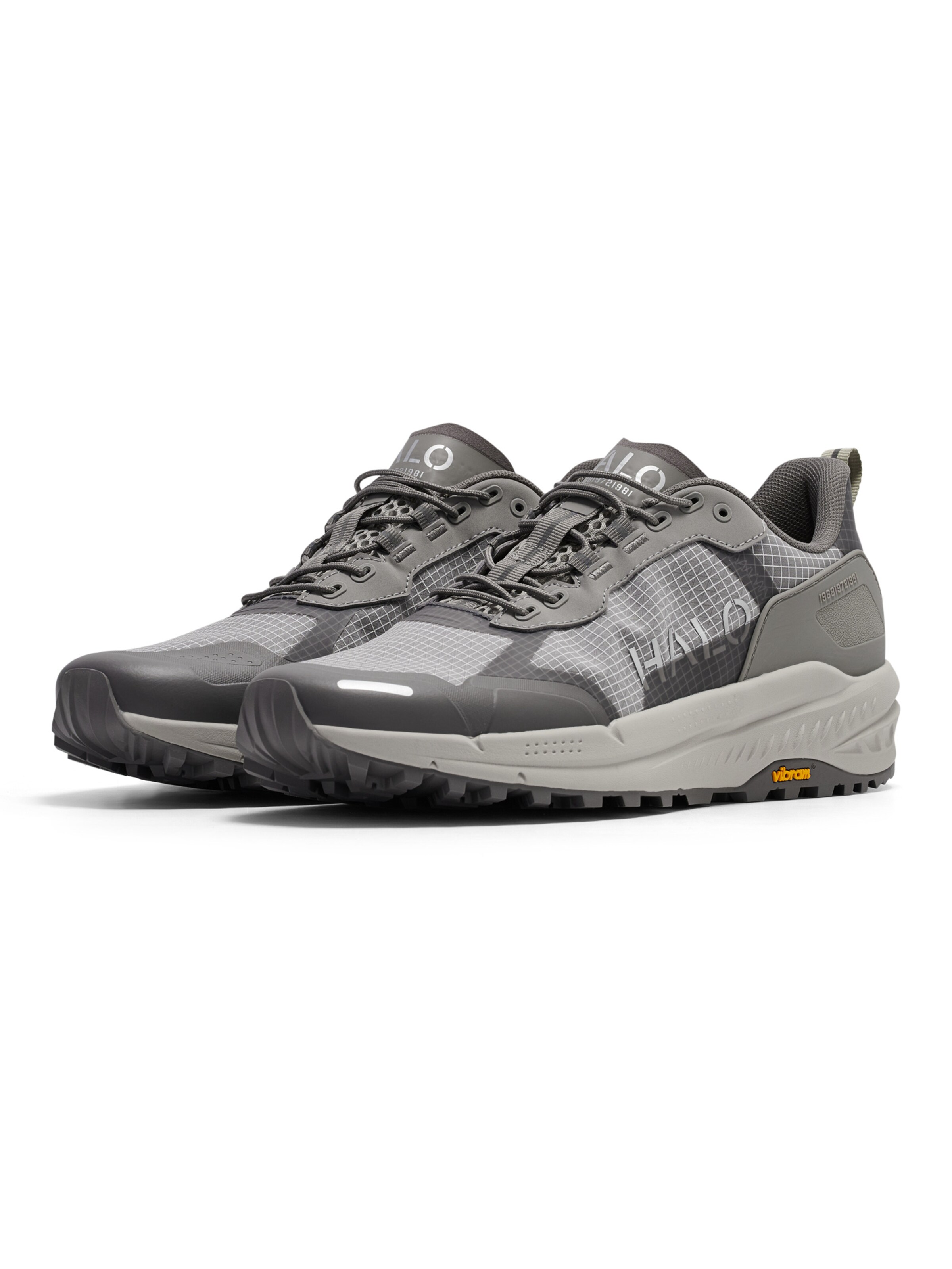 Baskets basses HALO en gris