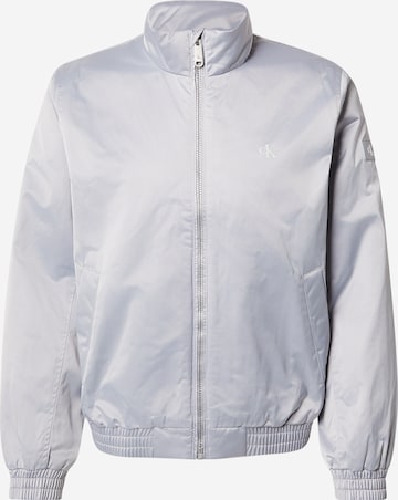 Calvin Klein Jeans - Chaqueta de entretiempo en gris: frente