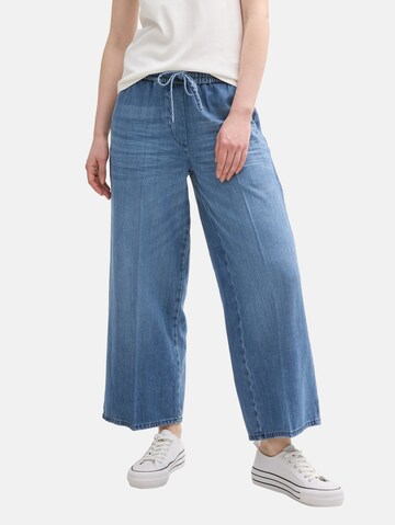 TOM TAILOR Wide leg Jeans in Blue: front