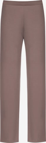 Pantalon de pyjama 'Pure Chic' Mey en marron : devant