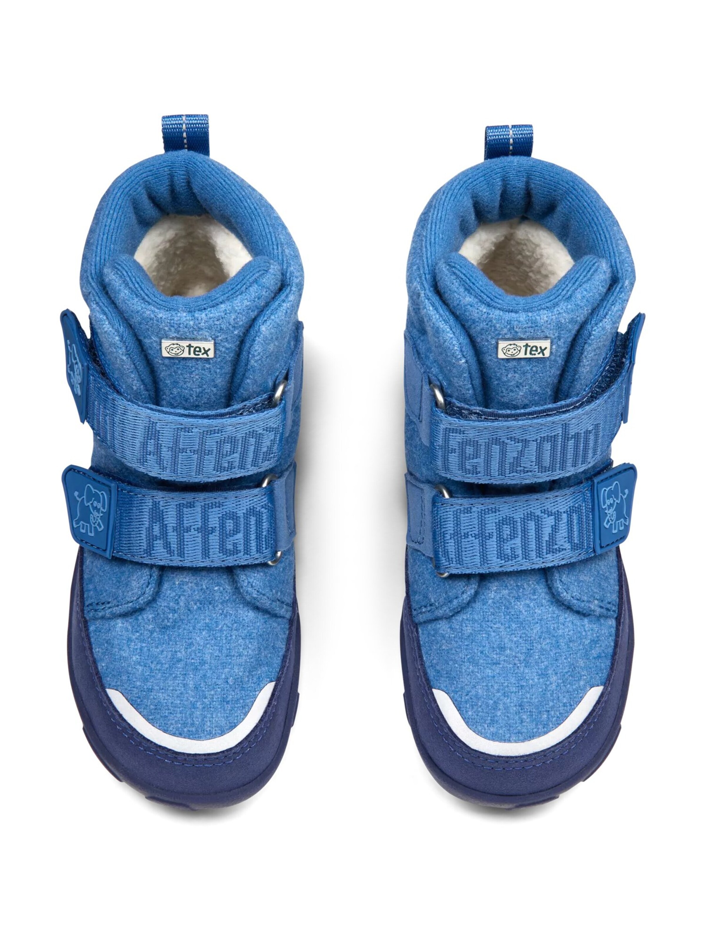 Affenzahn Boots 'Winterstiefel Wolle Comfy' in Blue