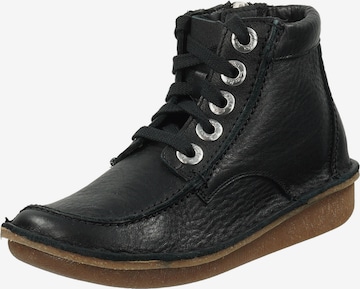 CLARKS Lace-Up Ankle Boots 'Funny Cedar' in Black: front