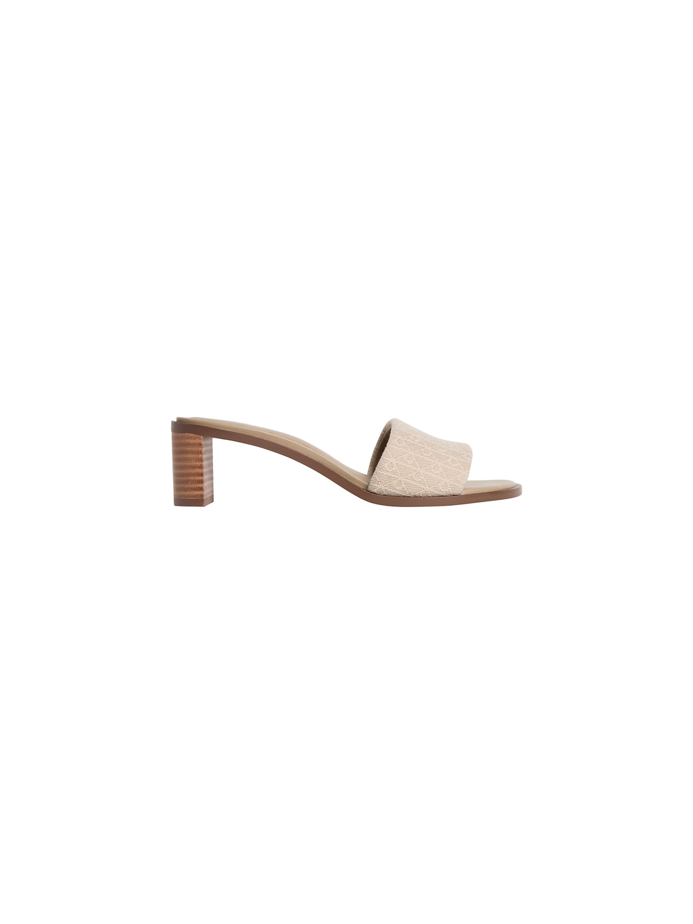 Mule 'Marghe' Calvin Klein en beige : devant