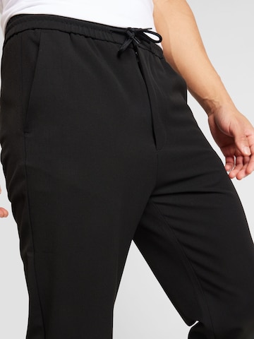Les Deux רגיל מכנסיים בשחור