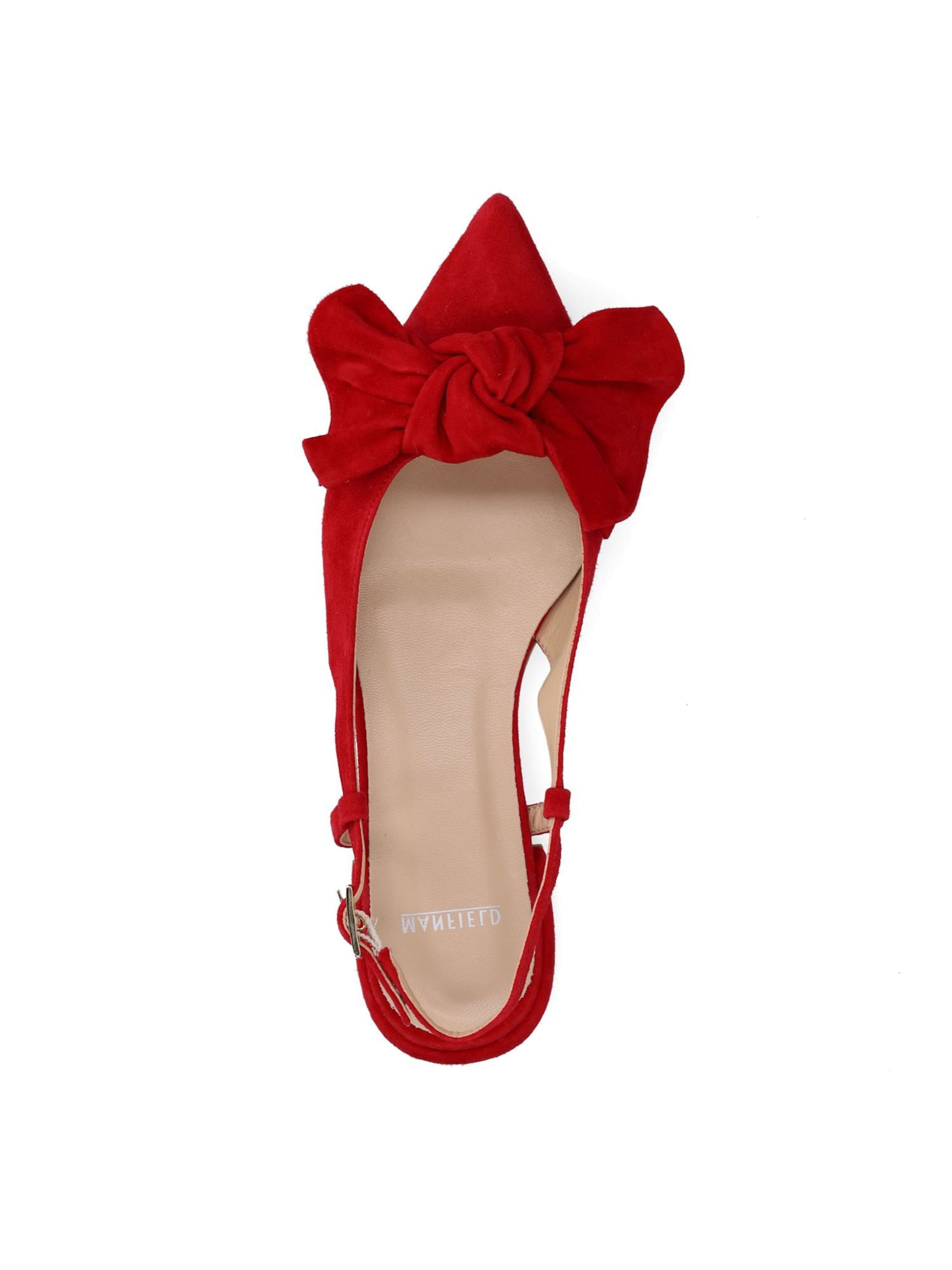 MANFIELD Slipper in Rot