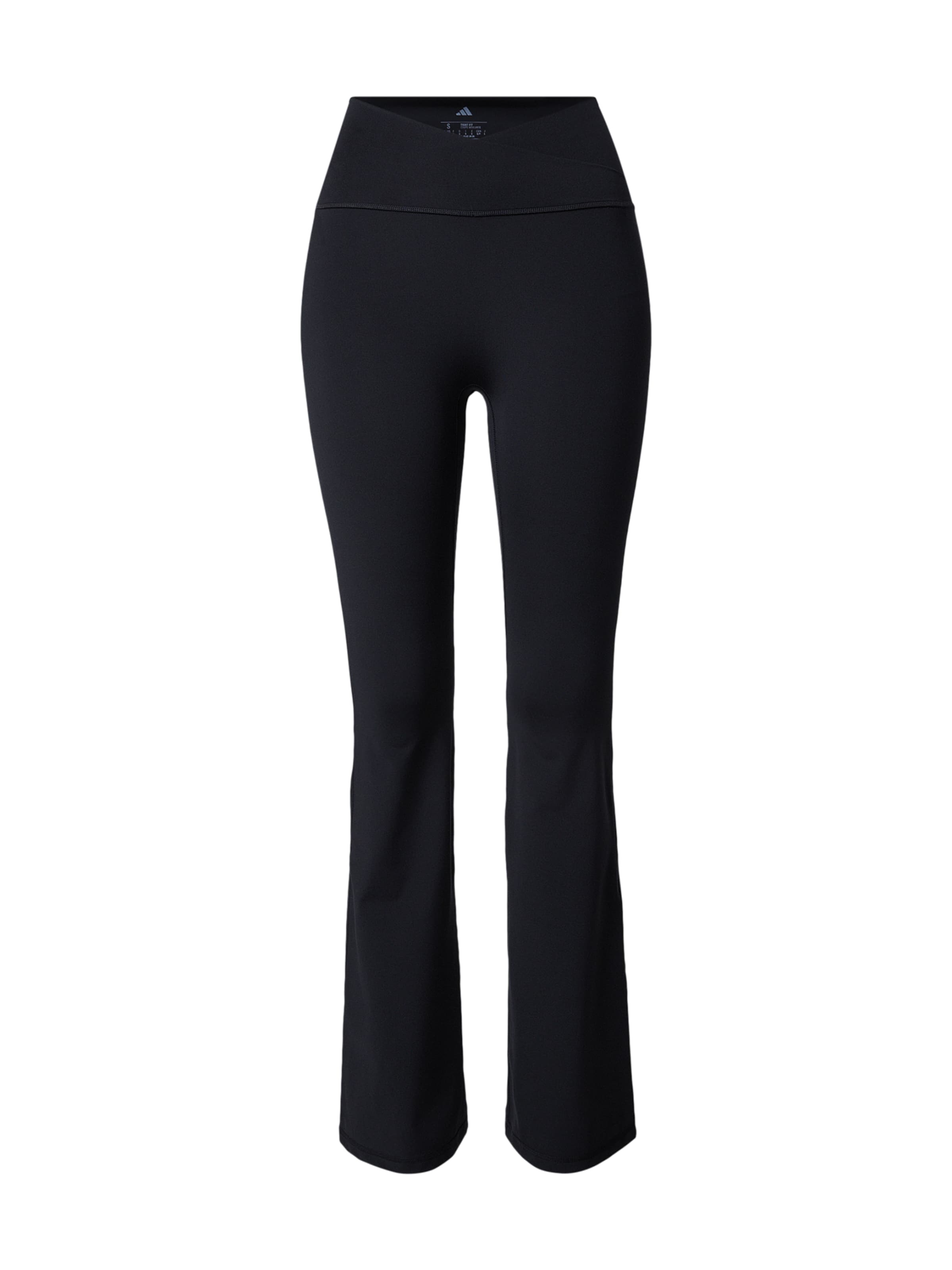 ADIDAS PERFORMANCE Flared Παντελόνι φόρμας 'ALL ME' σε μαύρο: μπροστά