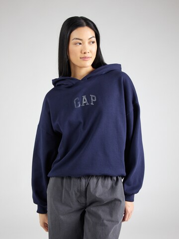 GAP Sweatshirt in Blue: front