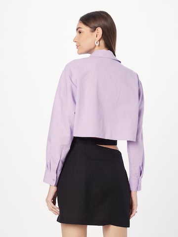 QS - Blusa em roxo