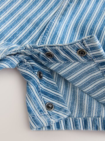 Next Szabványos Kantáros nadrágok - kék