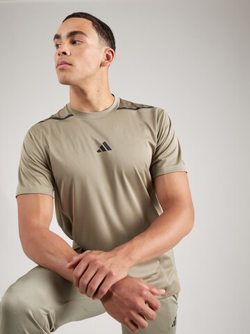 ADIDAS PERFORMANCE Functioneel shirt 'Adistrong' in Grijs