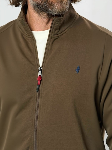 MCS - Sudadera con cremallera ' MCVilads ' en marrón