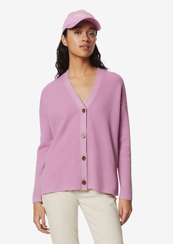 Cardigan Marc O'Polo en violet : devant