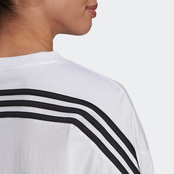 ADIDAS SPORTSWEAR - Camiseta funcional 'Future Icons 3-Stripes' en blanco