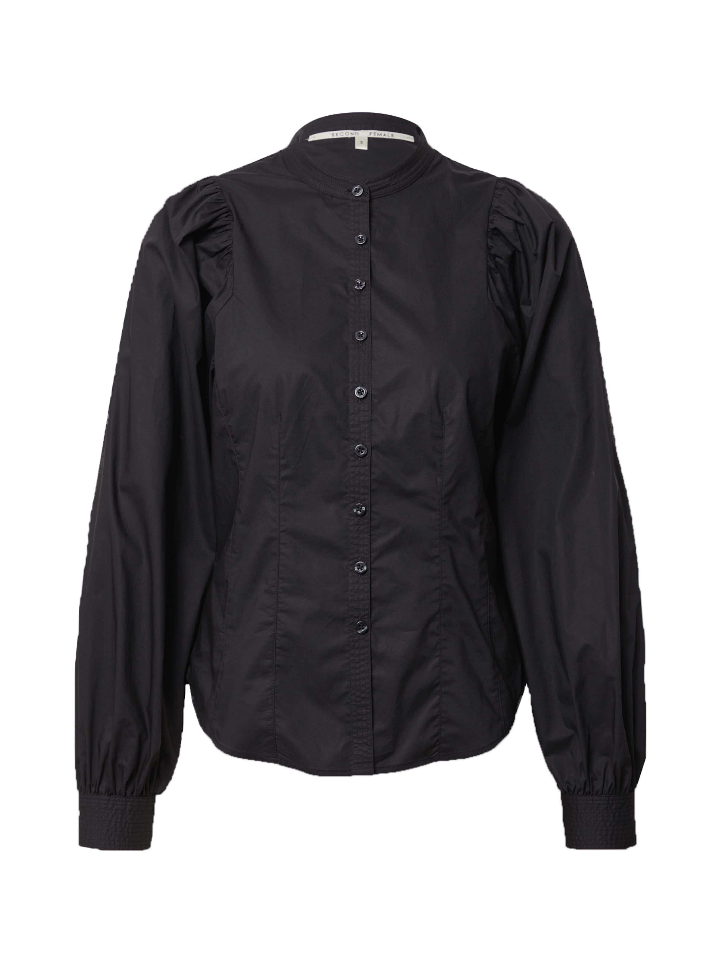 SECOND FEMALE Bootcut Pusero 'Fique' värissä musta: etupuoli