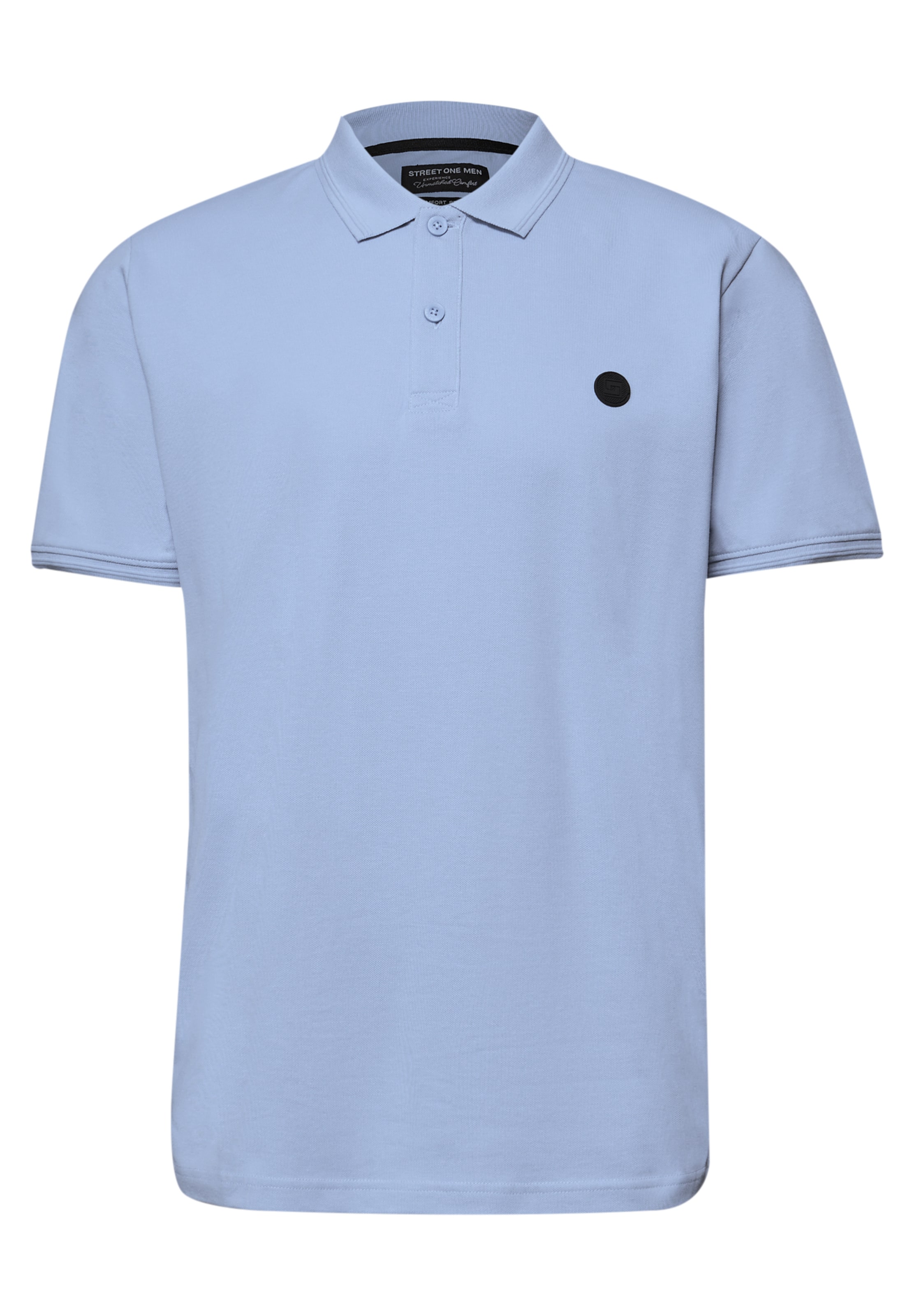 Street One MEN Poloshirt in blau, Produktansicht