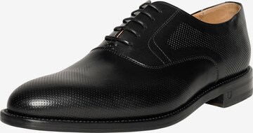 Henry Stevens Lace-Up Shoes 'Marshall FBO' in Black: front