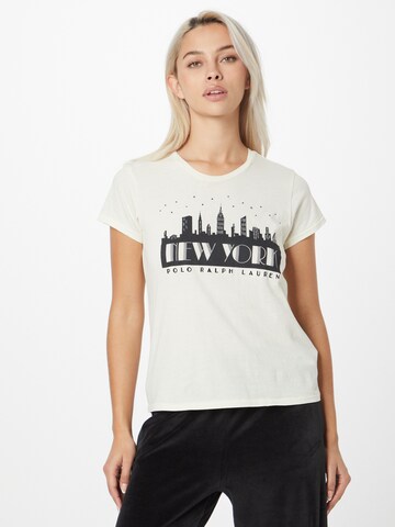 bēšs Polo Ralph Lauren T-Krekls 'NY SKY': no priekšpuses