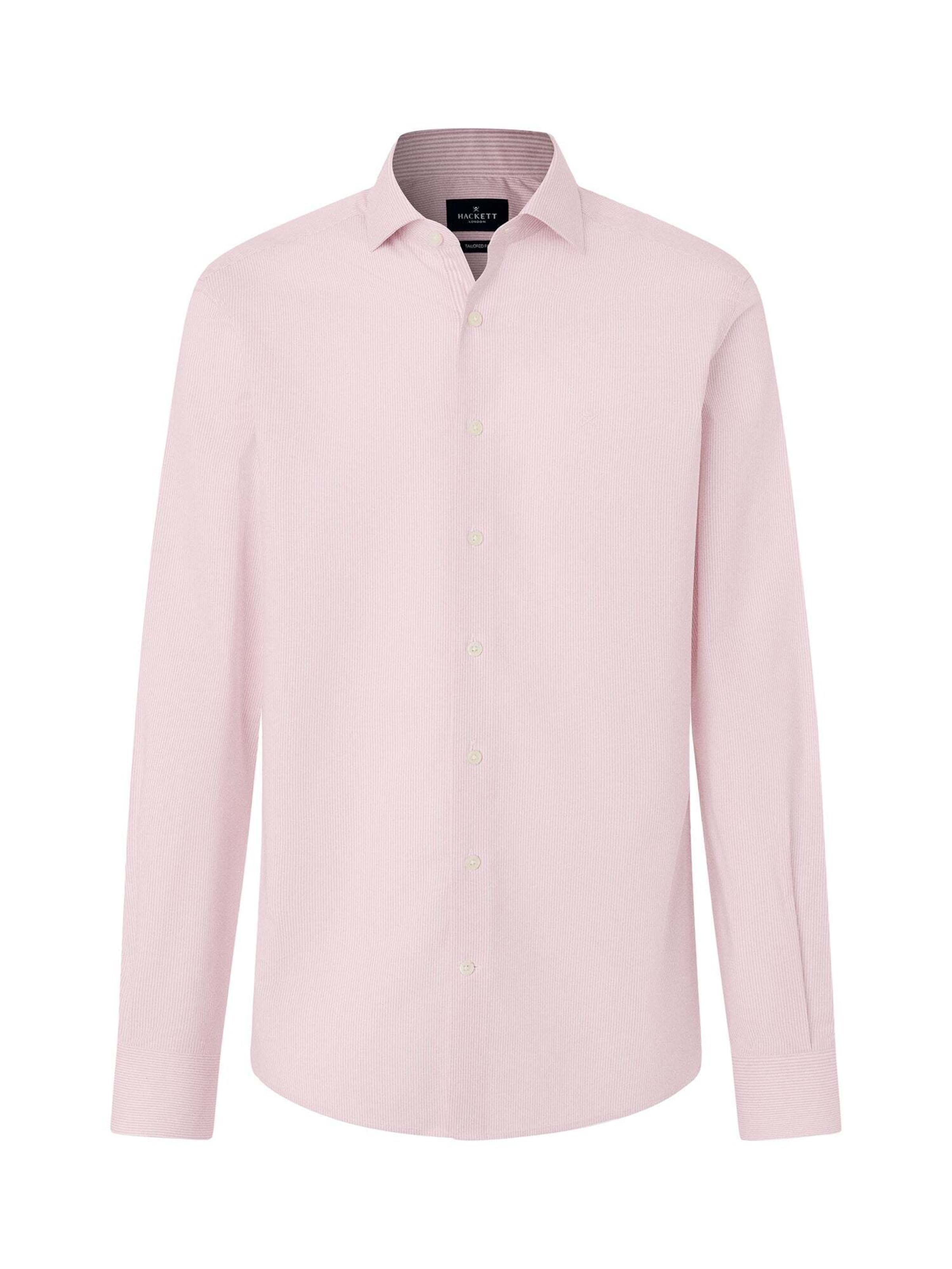Hackett London Overhemd 'BENGAL' in Roze: voorkant