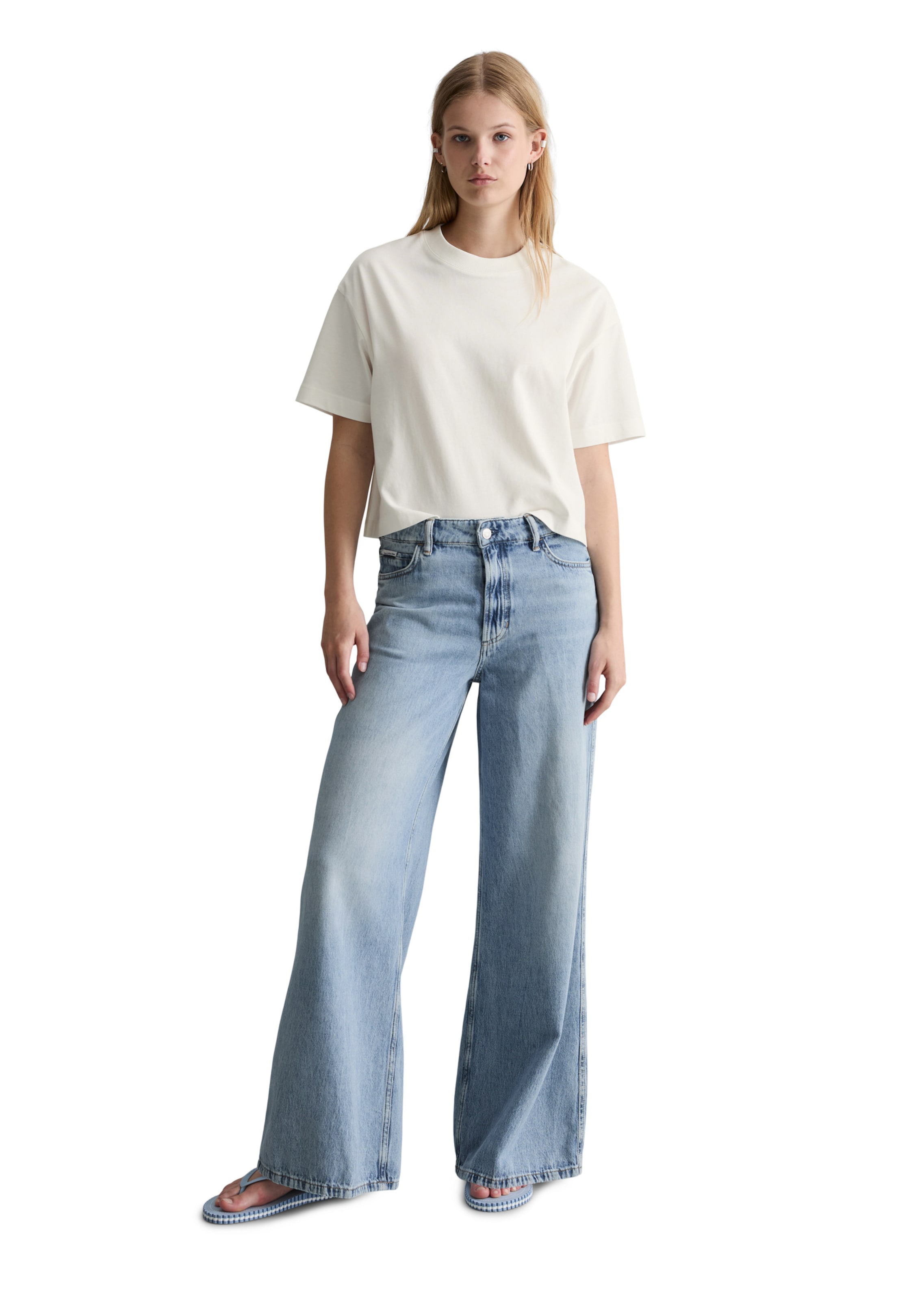 Marc O'Polo DENIM Loosefit Jeans in Blauw
