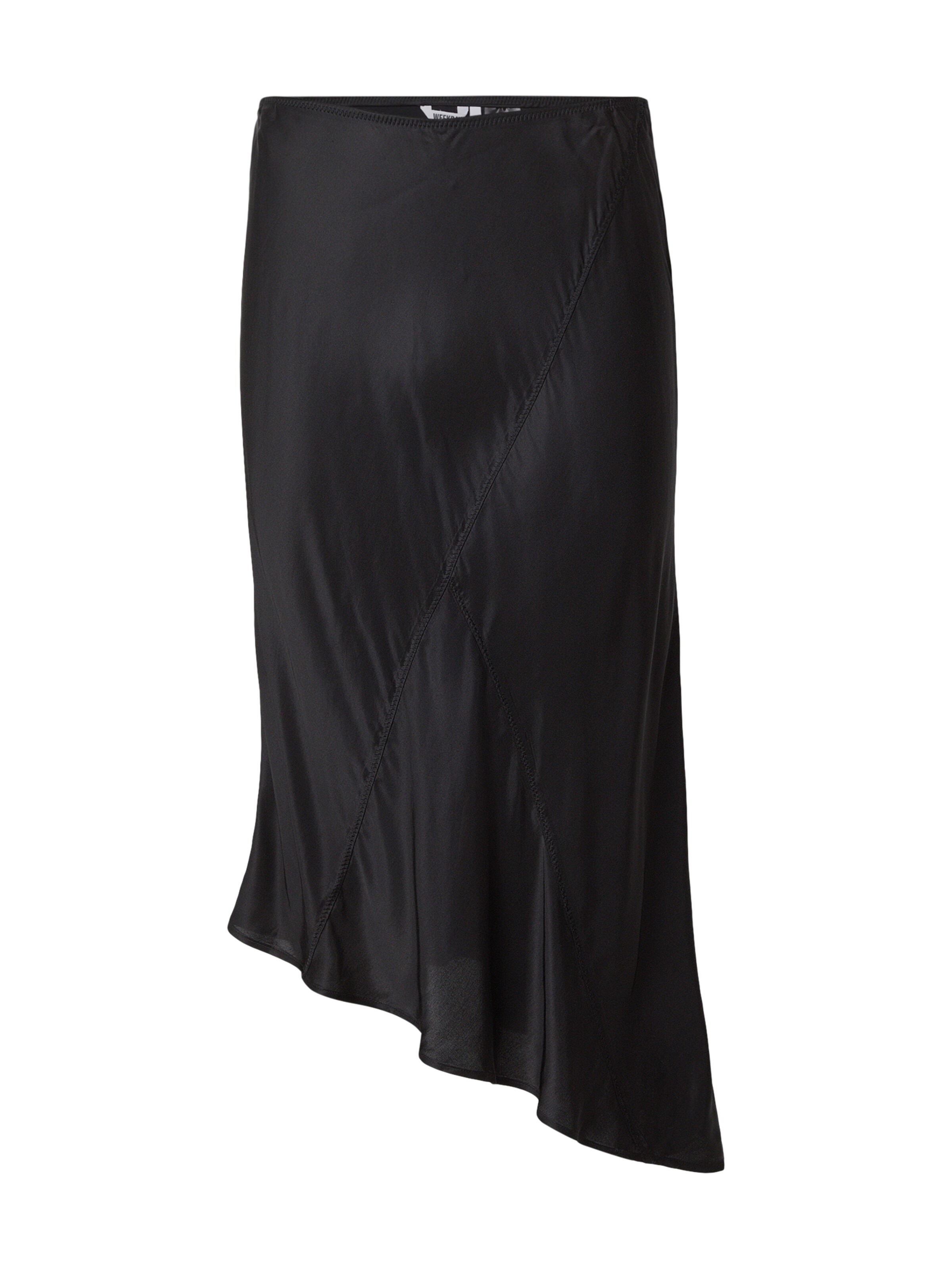 WEEKDAY Jupe 'Cici' en noir, Vue avec produit