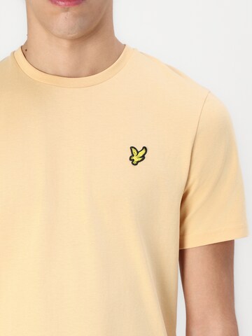 Lyle & Scott T-shirt i beige