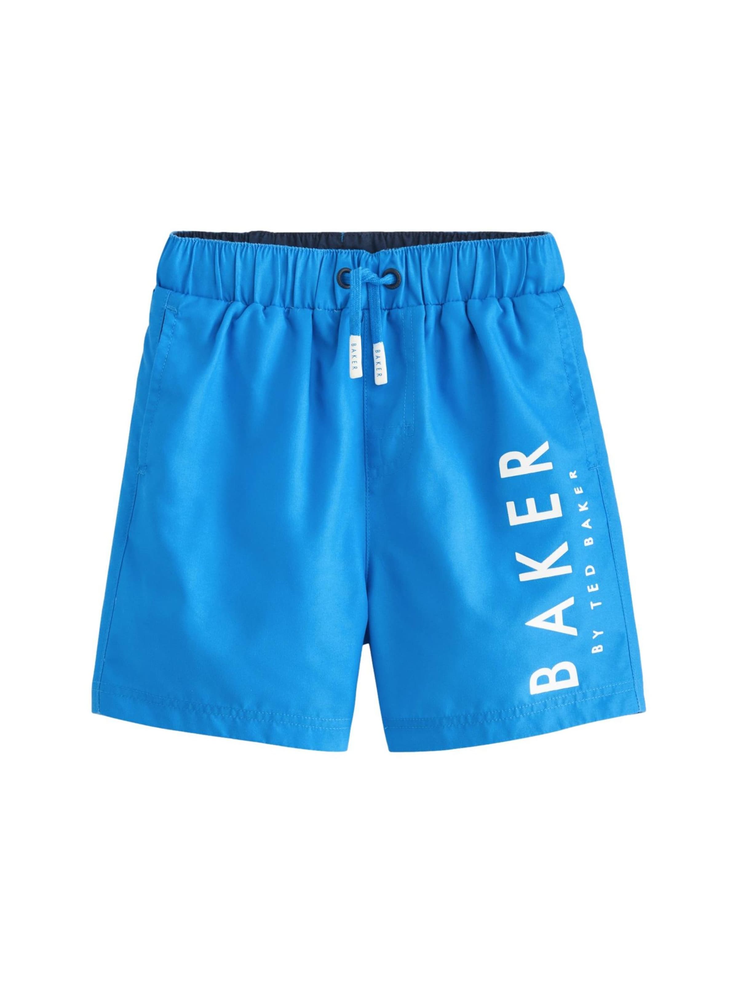Baker by Ted Baker Badshorts i blå: framsida