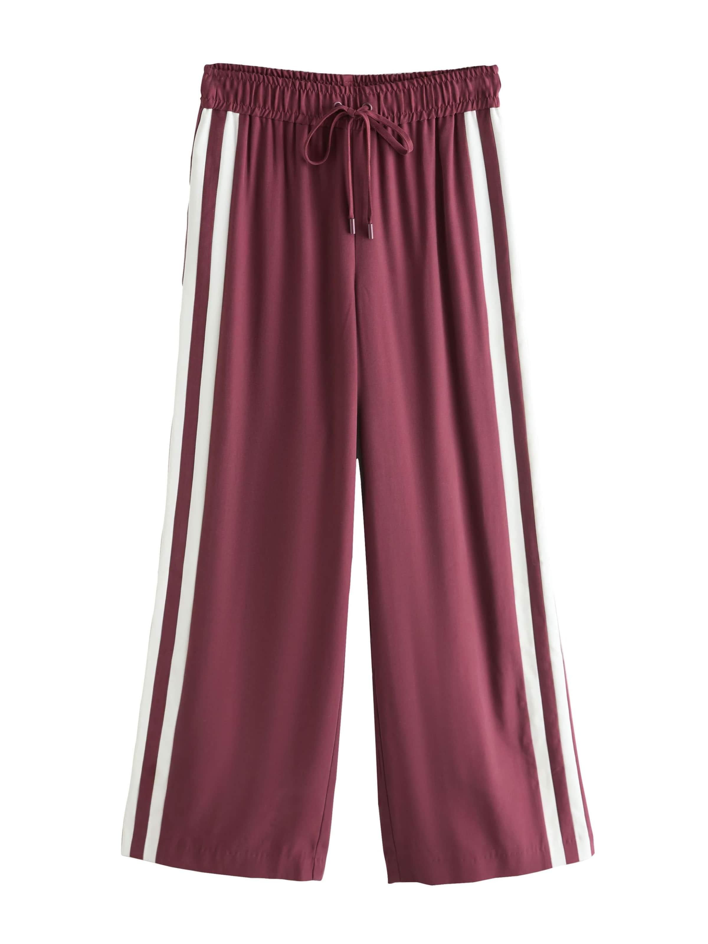 Next Wide Leg Hose in Rot: Vorderseite