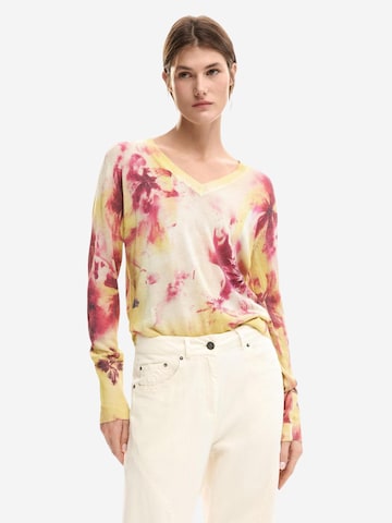 Pull-over 'JERS_MINSK 26SWJF07' Desigual en rose : devant