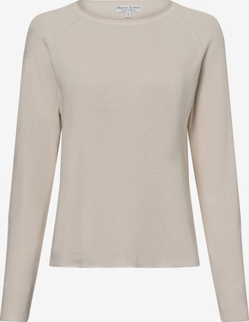 Marie Lund Pullover in Beige: Vorderseite