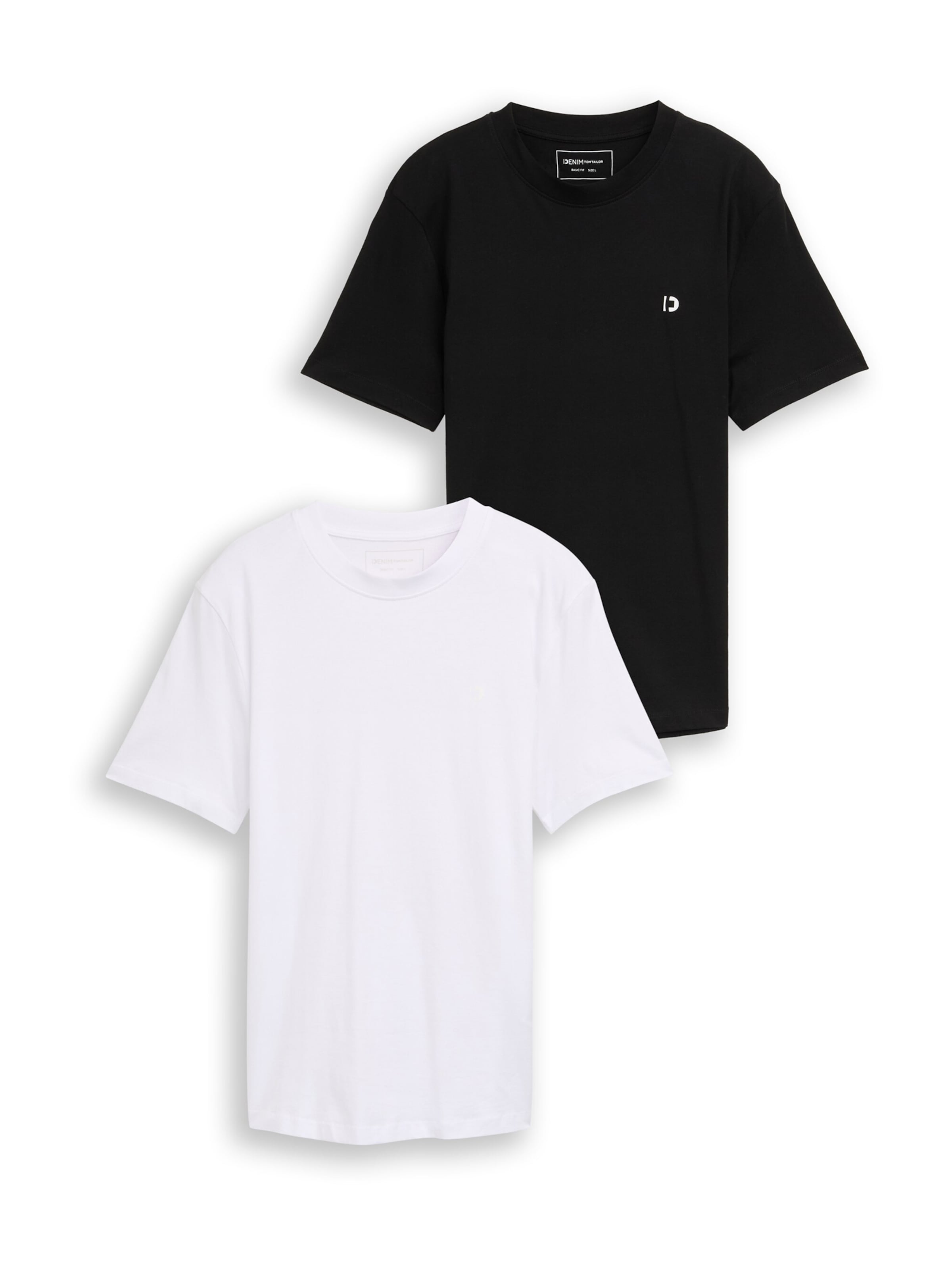 TOM TAILOR DENIM Paita värissä musta: etupuoli