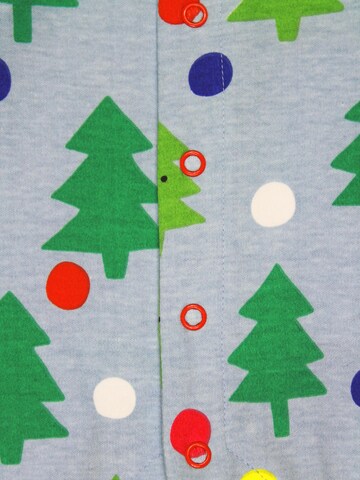 Toby Tiger Strampler/Body 'Weihnachtsbaum' in Blau