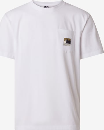 THE NORTH FACE Shirt 'Mountain' in White: front