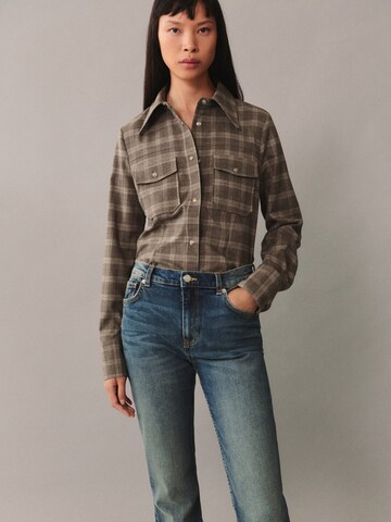 Evazați Jeans 'VIOLETA' de la MANGO pe albastru