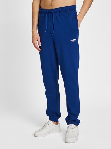 Regular Pantalon 'Gabe' Hummel en bleu : devant