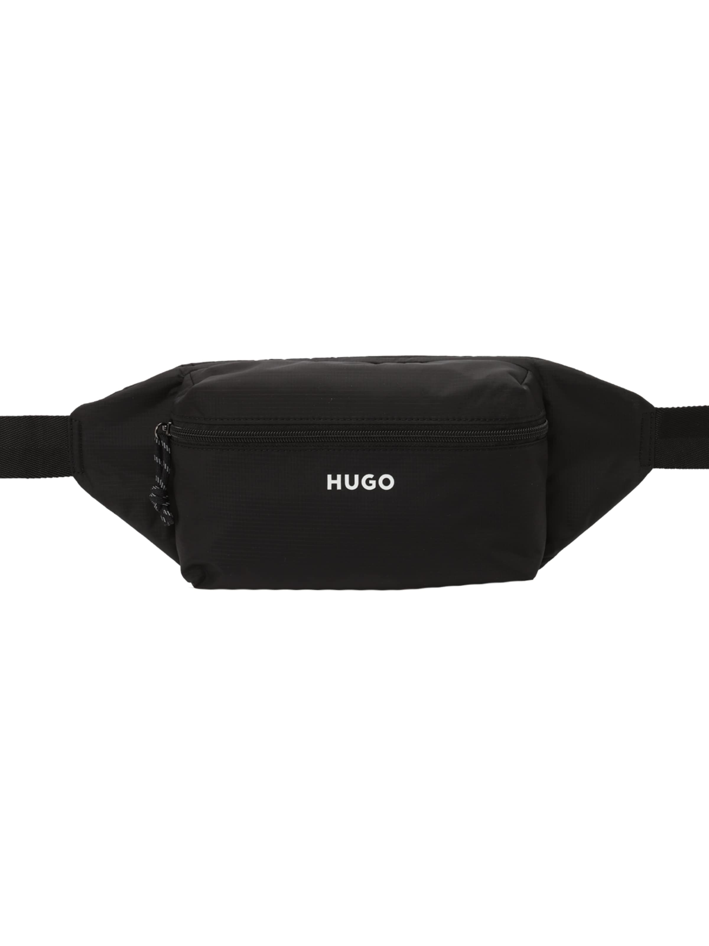 HUGOPojasna torbica 'EVERETT' - crna boja: prednji dio