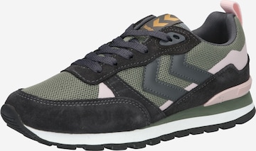 Hummel Platform trainers 'Thor' in Green: front