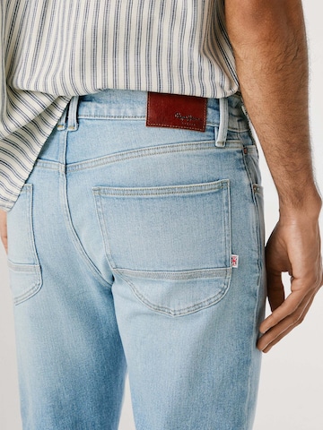 Coupe slim Jean Pepe Jeans en bleu