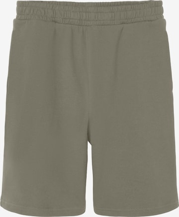 Loosefit Pantalon NAME IT en vert : devant