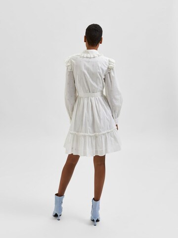 SELECTED Blusenkleid in Weiß