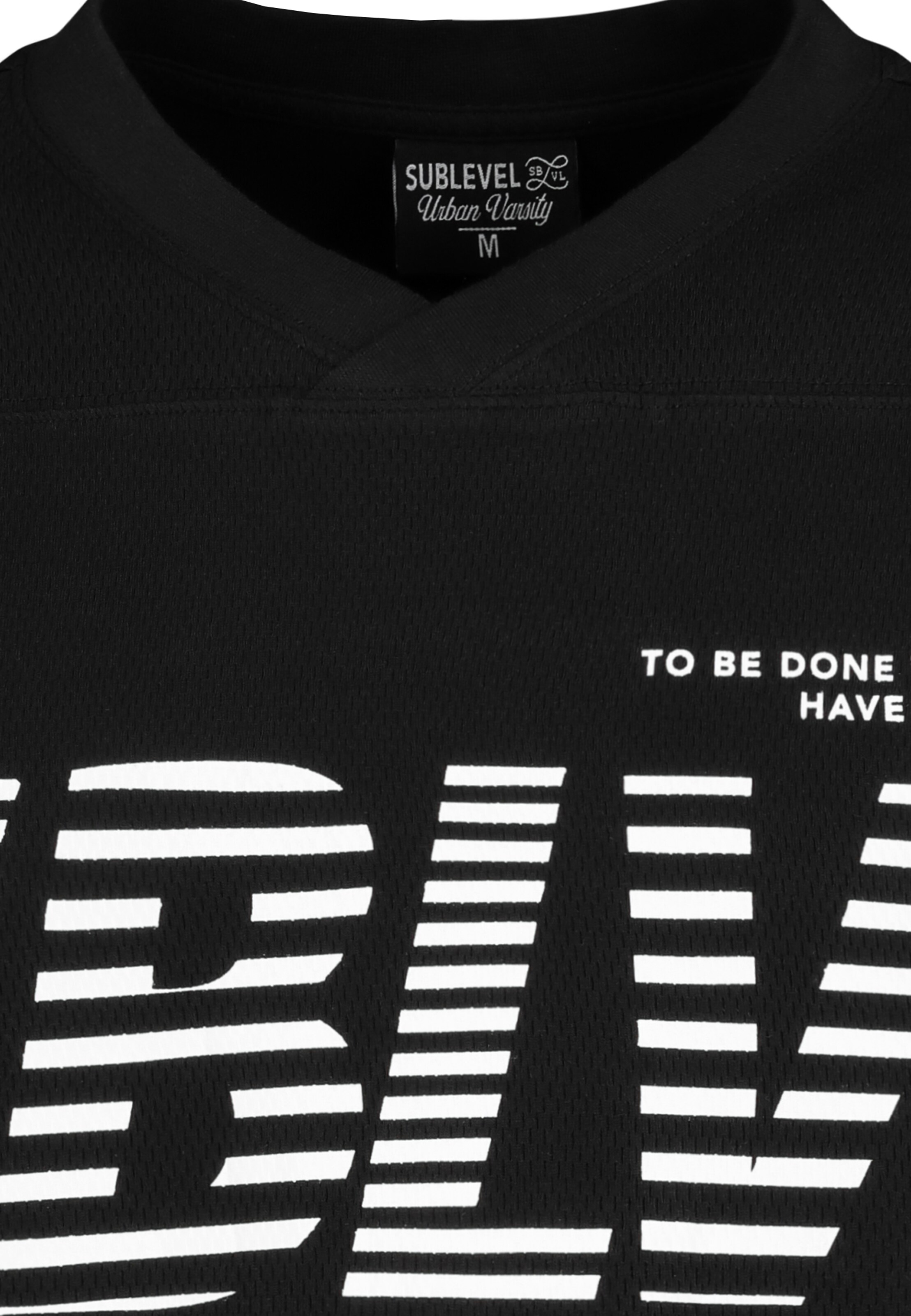 Sublevel T-Shirt in Schwarz