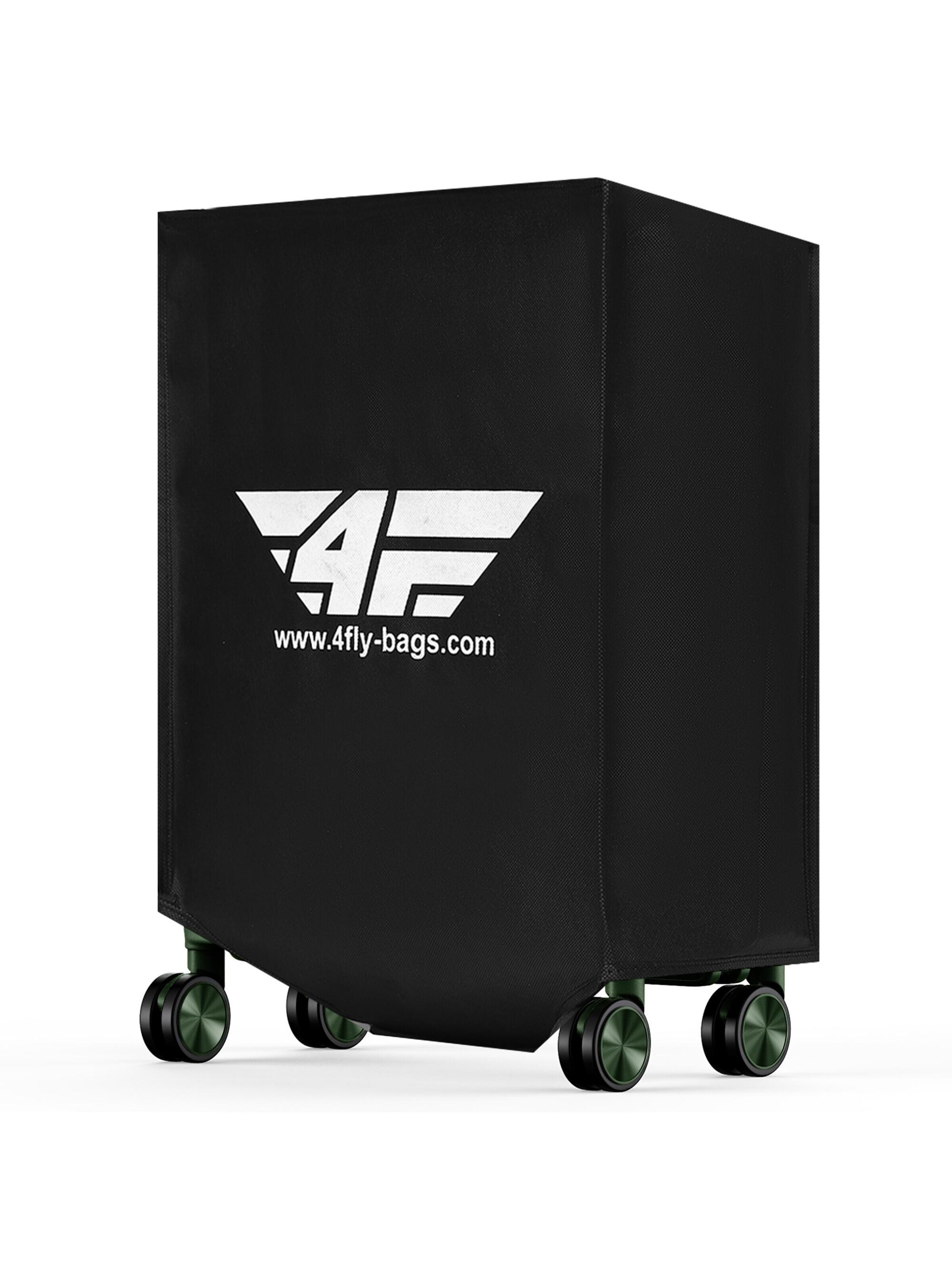 4FLY Suitcase Set 'Pixel' in Green