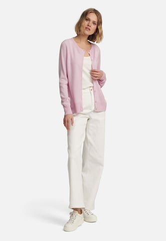 Peter Hahn Knit Cardigan in Pink